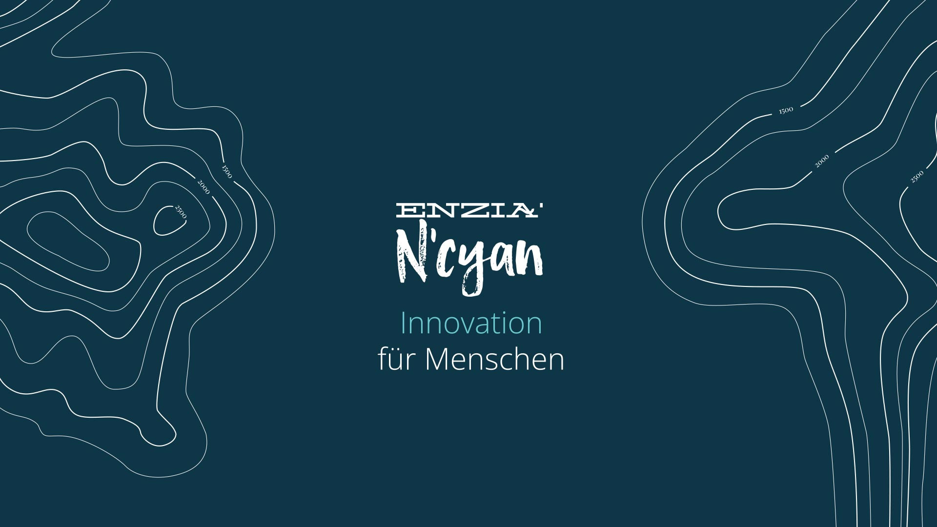 N'Cyan Titelbild mit Höhenlinien